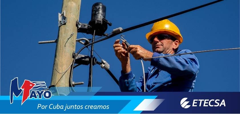 YuseliCMesa's tweet image. #Trabajadores Todos los trabajadores de #ETECSA desfilaremos como una familia unida este #1ro