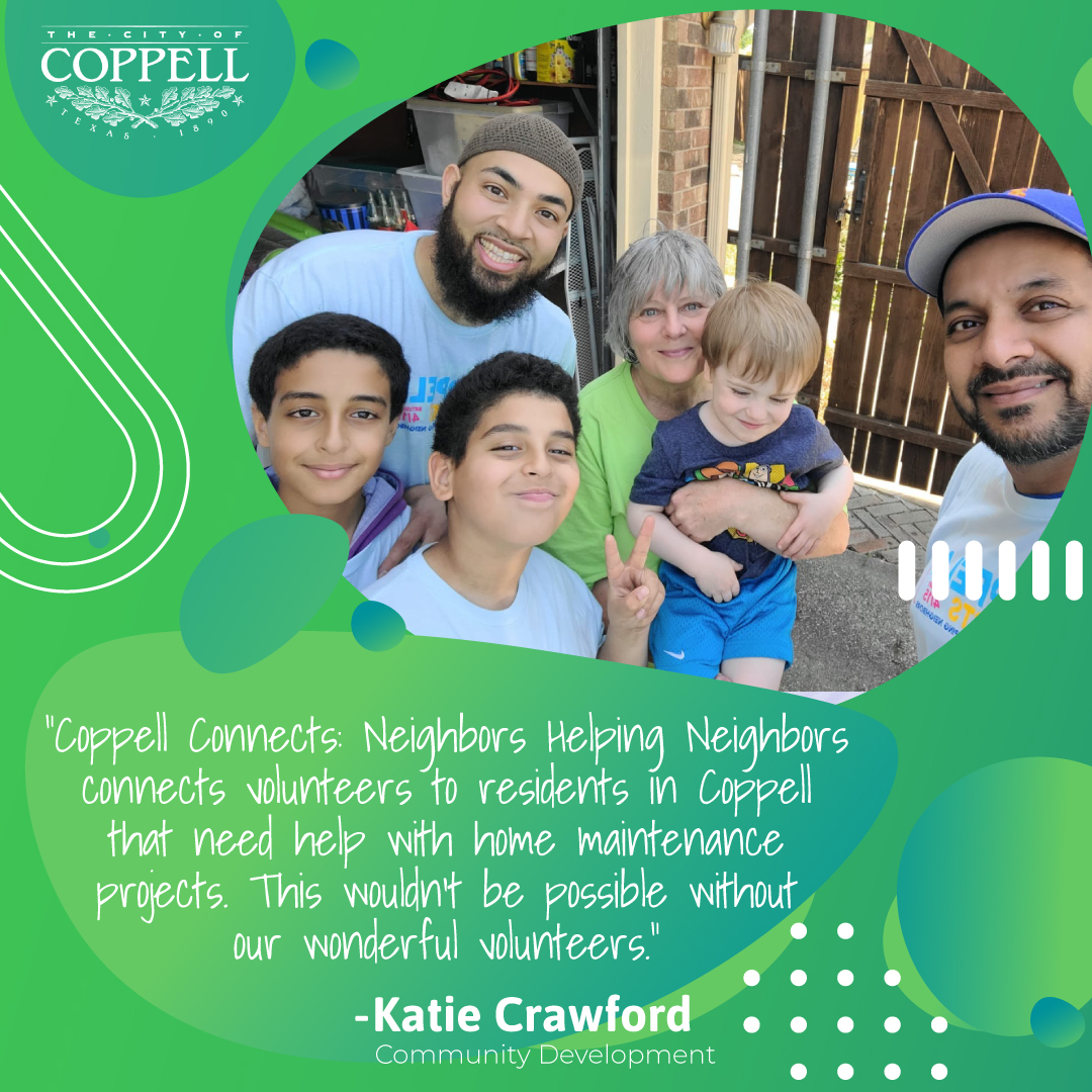 We're finishing volunteer appreciation month with a double header! Coppell Interfaith and their second National Day of Prayer to Coppell Connects: Neighbors Helping Neighbors and their 190+ volunteers! Here's to all our amazing volunteers! Thank you for all that you do! ❤️🎉