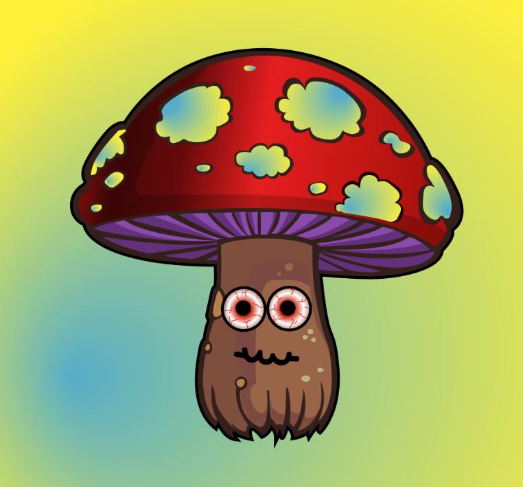 @RufusPlay1 @PsillyHeads  
Newley released project!! A Psychedelic mushroom with huge personality!!