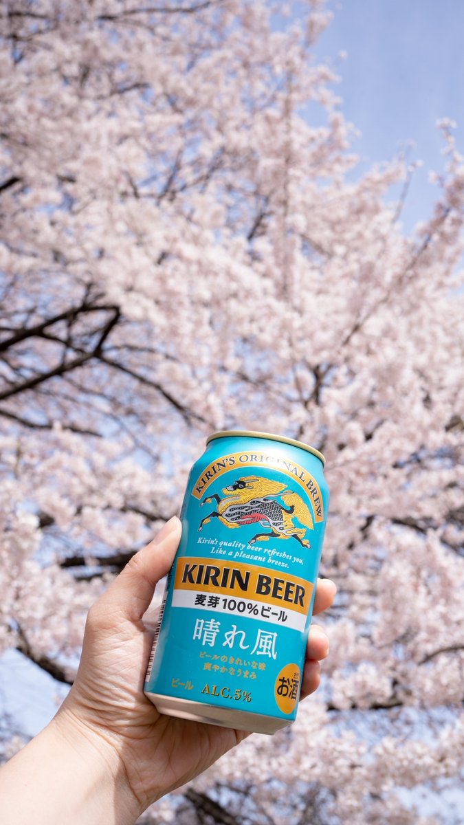 来年のお花見も #キリン晴れ風 と一緒に。​ ​今年も全国各地できれいな桜が満開になりました🌸​ この先もずっとお花見ができるよう​ #晴れ風ACTION では日本の風物詩を守る活動をしていきます。​ 来年のお花見に向けて… サイトから寄付はこちら▼​ spr.ly/6004jHcLy