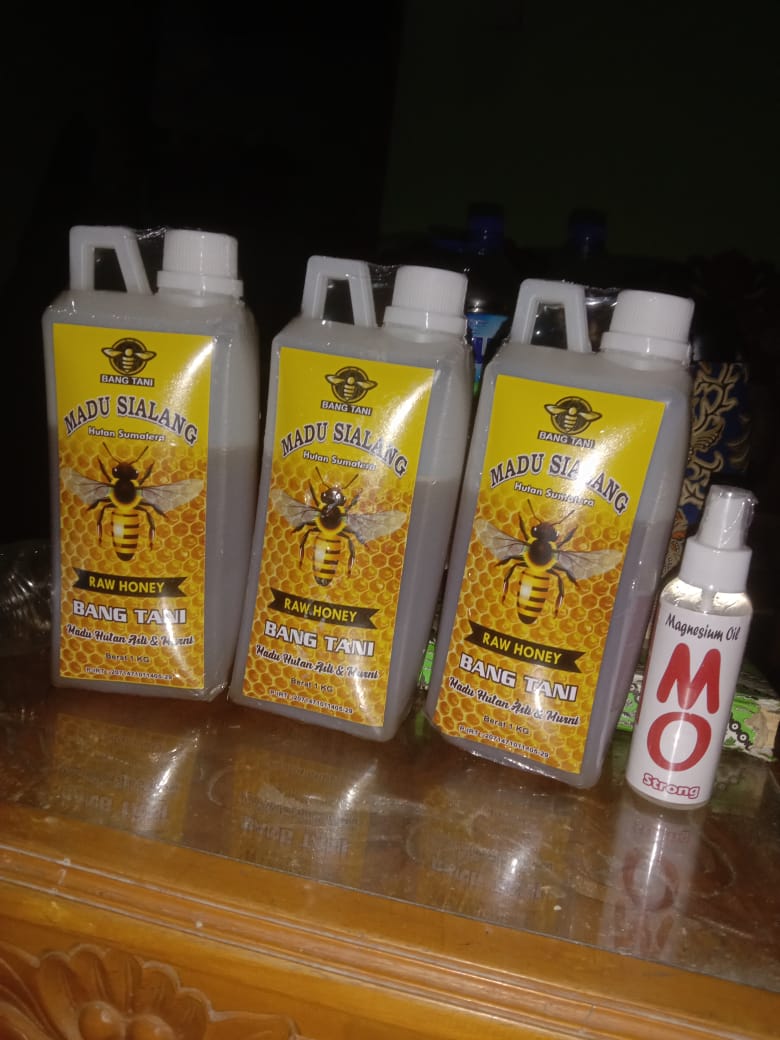 Alhamdulillah Terima kasih sudah Repeat Order Madu Sialang Hutan Sumatera dan Magnesium oil Sehat selalu dan banyak rezeki