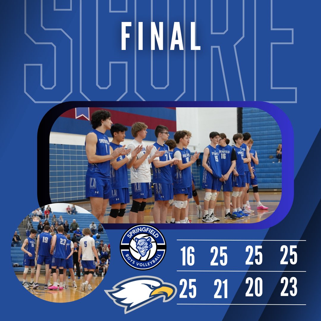 Devils with the WINNNNN!!!!!! 🐮 🔔 🏐🔥😈 Whatba fun, hard earned match against a very talented Toledo Christian team!!! 

We are back in action for regular season finale @ Swanton. 

Go D E V……

#ohsaaboysvolleyball #springfieldboysvolleyball #springfieldstrong #brickbybrick