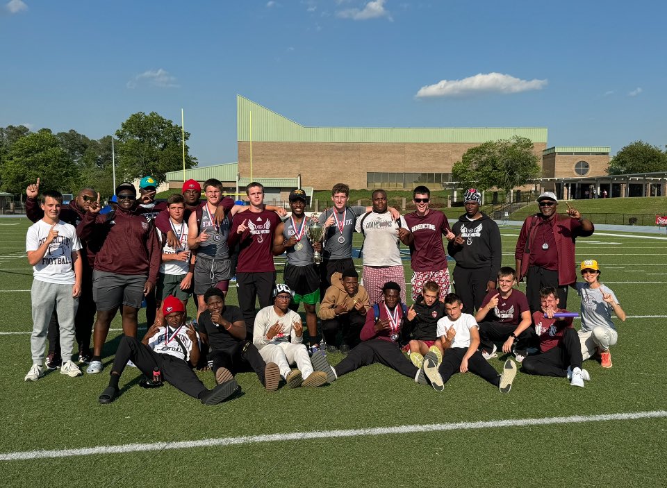 Chris_Butler_'s tweet photo. Another great win with the benedictine cadets track team. Region champs!  @TheBC400 https://t.co/5RzQhjr4sC