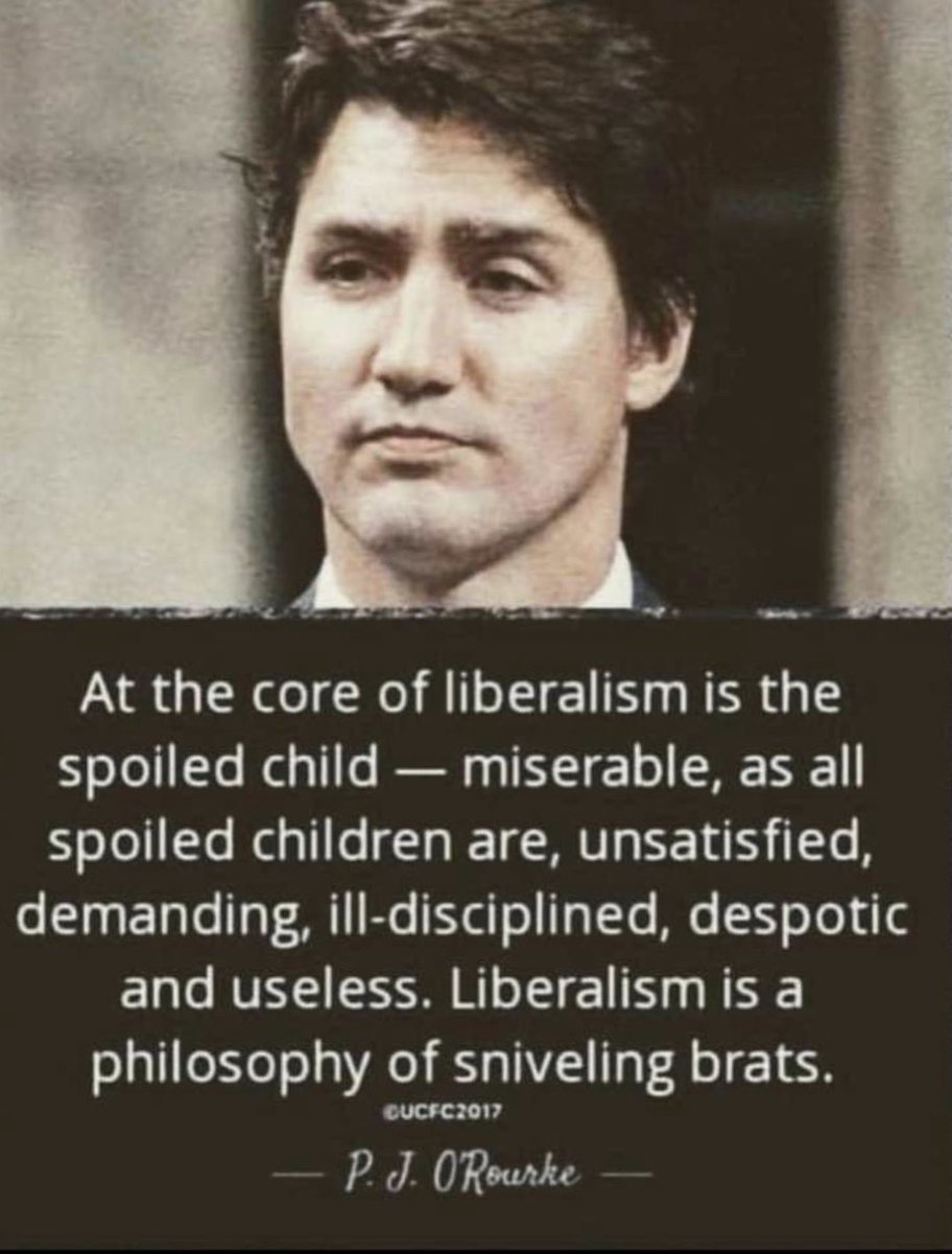 #TrudeauIsWacko and he’s a tyrant. 
He tramples on the rights of ALL Canadians and he clearly HATES democracy!