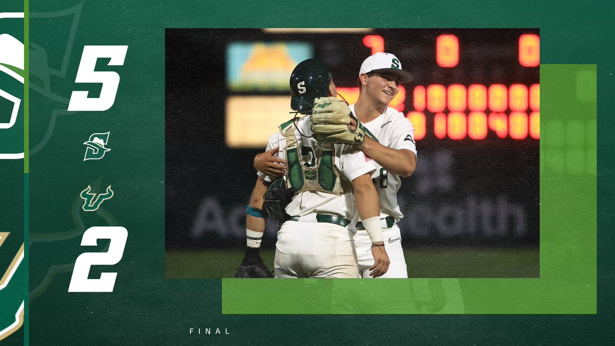 HATTERS WIN!!! They complete the season sweep of the Bulls to finish off the road trip! Catch the Hatters back home this weekend as they host Austin Peay at the MAC! #GoHatters