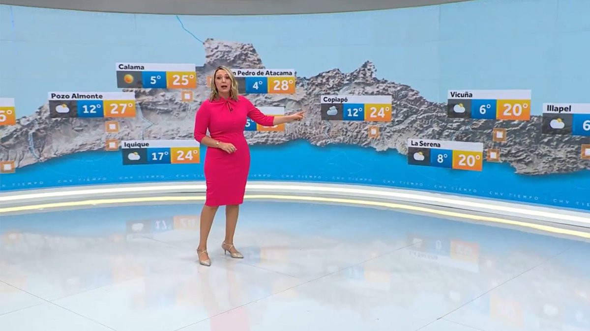 ¡No olviden los abrigos! 🥶 Alisson Göhler te entrega todos los detalles del pronóstico del tiempo para este miércoles 1 de mayo en #ElTiempoCHV
👉 bit.ly/3UDnzRU