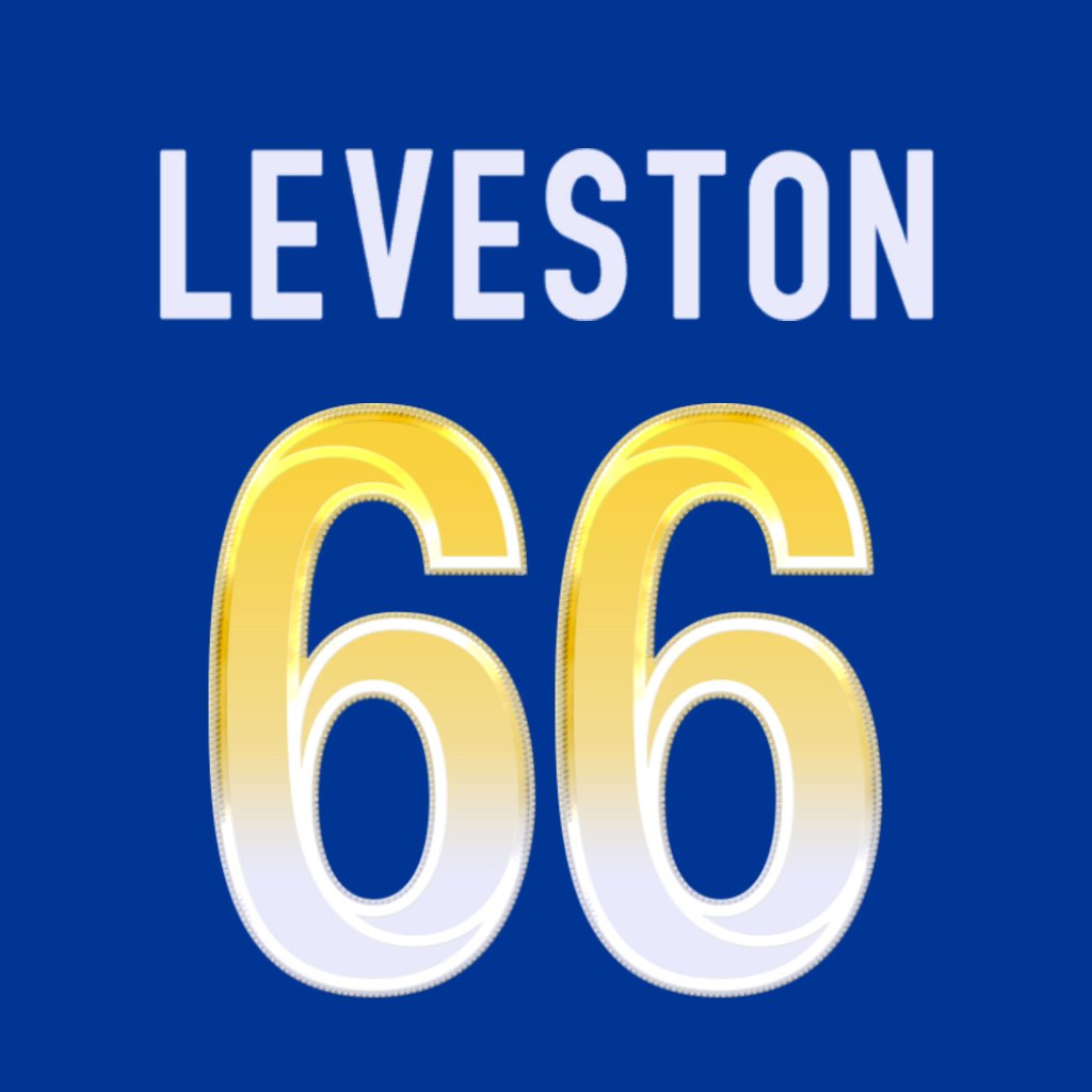 Los Angeles Rams OL KT Leveston (@KaitoriJr) is wearing  number 66. Last assigned to Sean Maginn. #RamsHouse