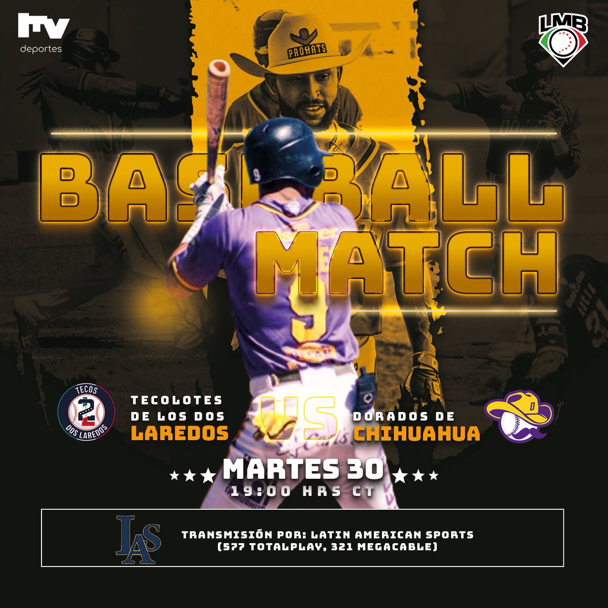 La Liga Mexicana de Béisbol está aquí con el juego entre, ⚾️ Tecolotes de los Dos Laredos EN Dorados de Chihuahua  ⚾️

#LigaMexicanadeBéisbol #Temporada2024 #TecolotesdelosDosLaredos #DoradosdeChihuahua