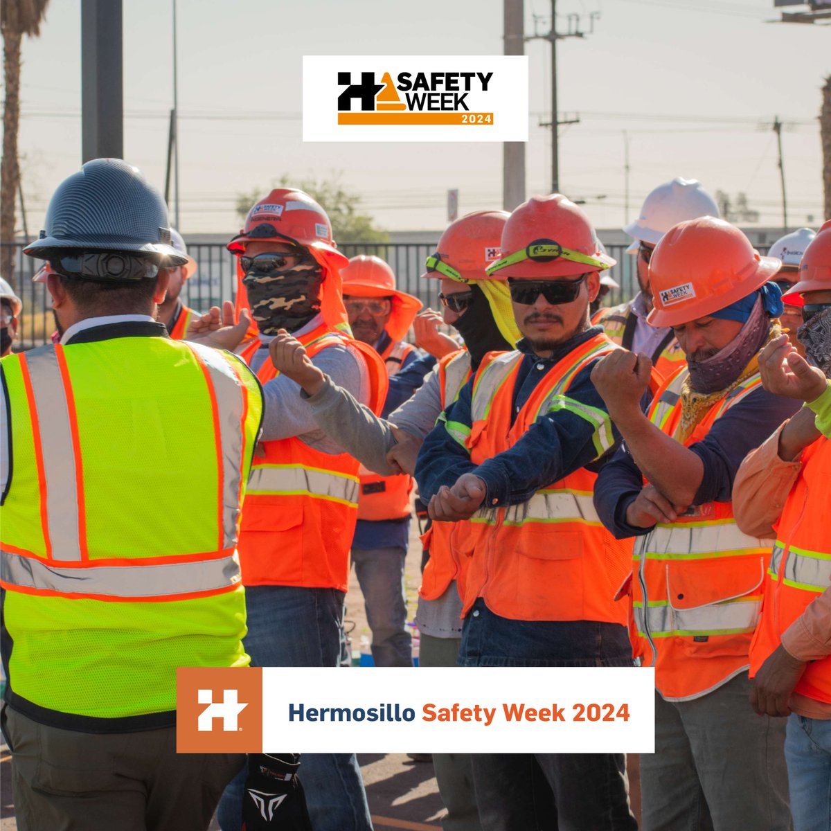 This week is dedicated to safety! Our team in Mexicali is immersed in #SafetyWeek2024, participating in workshops and conferences to reinforce the importance of safety, hygiene, and environmental care in the workplace. 🏗️💼🌱