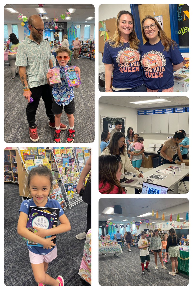 Mahalo to all of the families that came out for our Luau Book Fair and ESL Family Night tonight! @PointOViewES @krsimp22 @NicStanleyPOV @VBTitleI @PovLibrary @VBFACE1