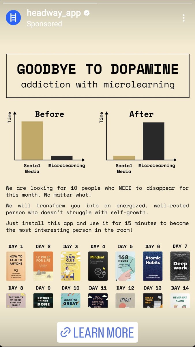 GOODBYE TO DOPAMINE

addiction with microlearning