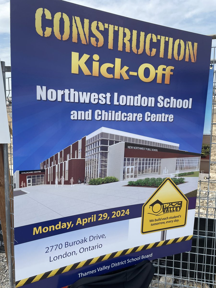 Marianne Larsen (@trusteemlarsen) on Twitter photo Yesterday <a href="/TVDSB/">Thames Valley DSB</a> celebrated the groundbreaking for 2 new elementary schools & childcare centres in NW & SW London, which are due to open Sept 2025. What a joy to celebrate with students from <a href="/SACTVDSB/">Sir Arthur Currie PS</a>, Old North, <a href="/WilfridJuryPS/">Wilfrid Jury PS</a>, W Sherwood Fox, <a href="/LambethPS1/">Lambeth P.S.</a> & <a href="/SirIsaacBrockPS/">Sir Isaac Brock PS</a> Yesterday <a href="/TVDSB/">Thames Valley DSB</a> celebrated the groundbreaking for 2 new elementary schools & childcare centres in NW & SW London, which are due to open Sept 2025. What a joy to celebrate with students from <a href="/SACTVDSB/">Sir Arthur Currie PS</a>, Old North, <a href="/WilfridJuryPS/">Wilfrid Jury PS</a>, W Sherwood Fox, <a href="/LambethPS1/">Lambeth P.S.</a> & <a href="/SirIsaacBrockPS/">Sir Isaac Brock PS</a>
