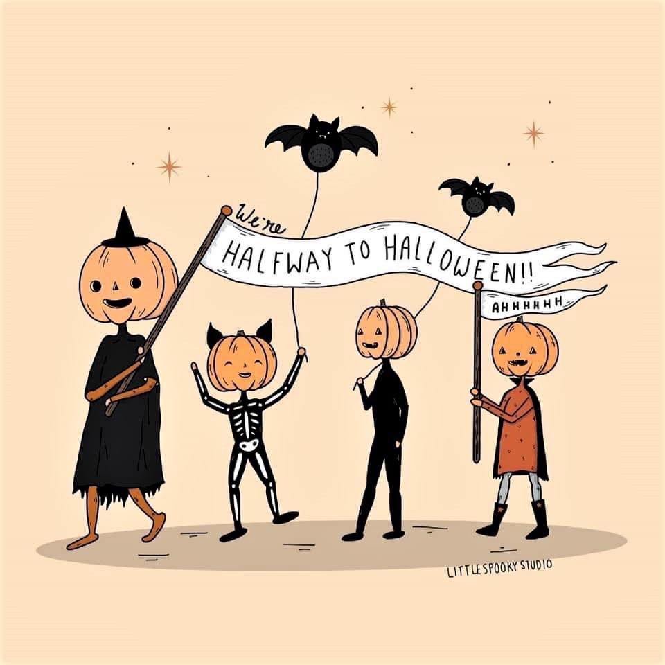 #HalfwayToHalloween #Halloween #SpookySeason