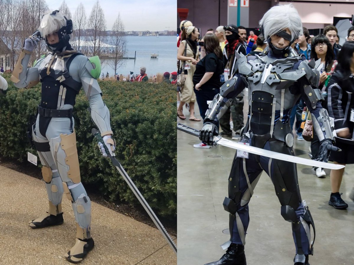 April 30th. Throw back to my Raiden cosplays #metalgear