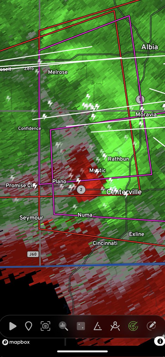 Centerville, IA get into the basement or an interior room ASAP. #tornado very possible