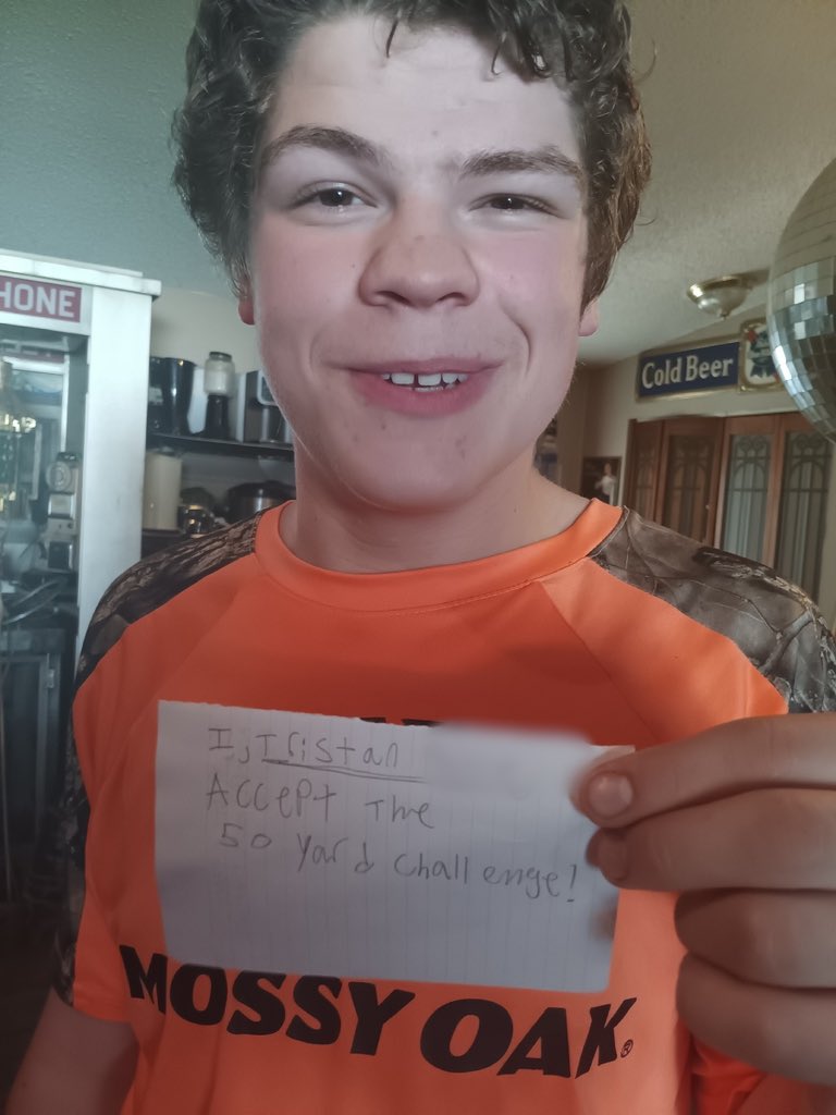 It brings me great joy to share with you the news of a new addition to our family. Please join me in welcoming Tristan of Lawrence, MI to our fold! Tristan has stepped up & accepted our 50 yard challenge .By embracing this challenge, he has shown us that he is committed to…