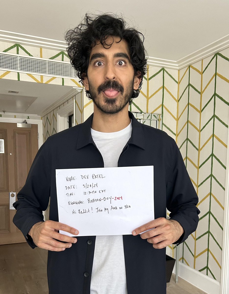 🧵Our fav moments from #DevPatel’s @Reddit AMA 

⬇️⬇️⬇️