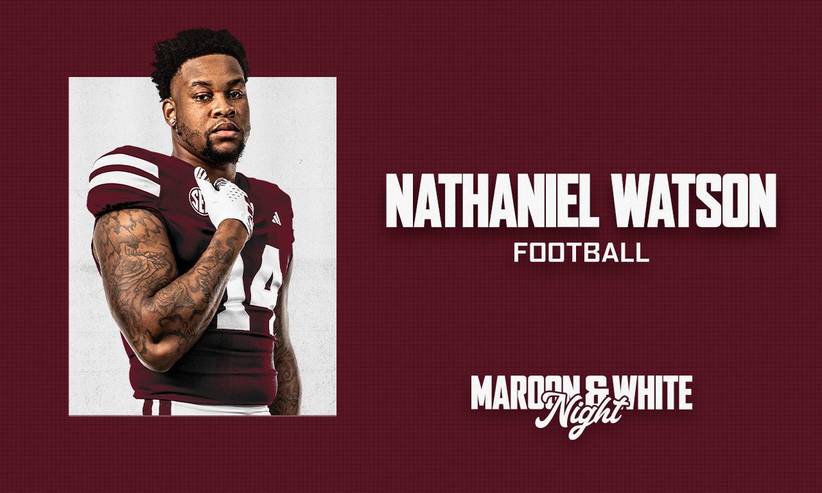 🏆 Athlete of the Year 🏈 Nathaniel Watson