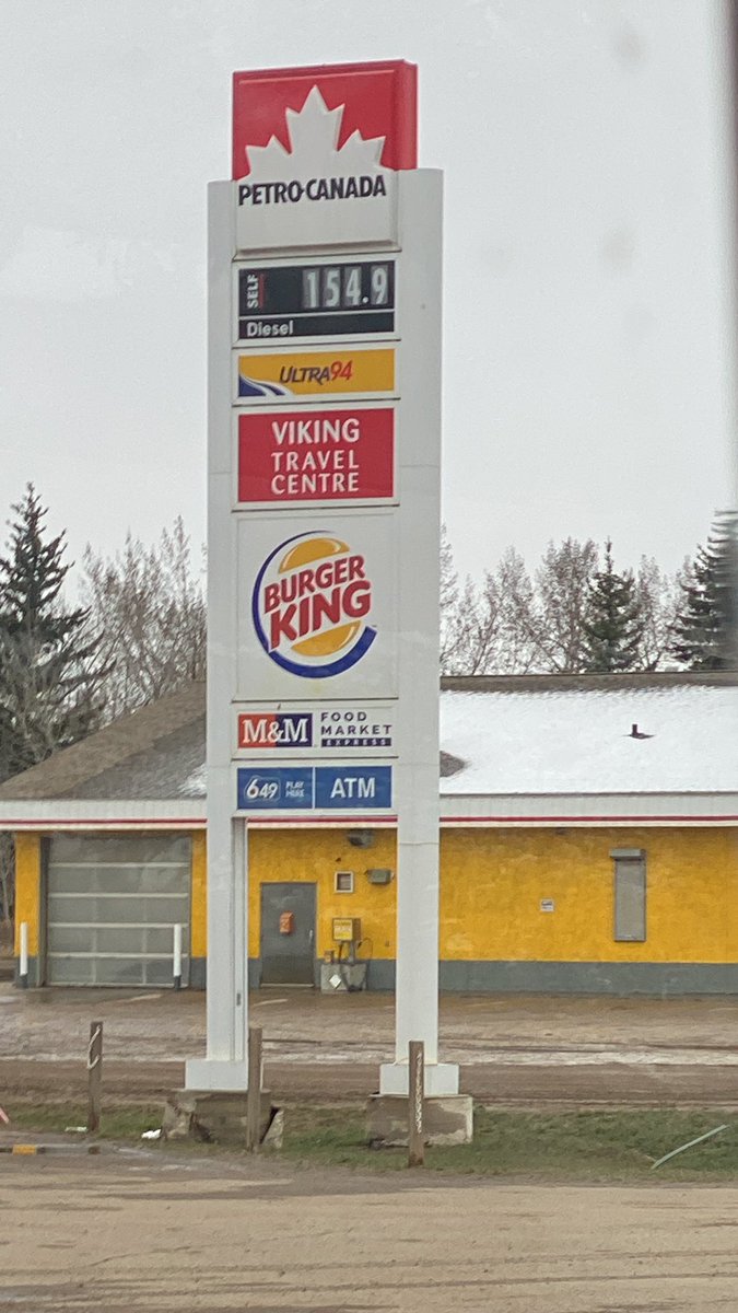 Call it a day. ID falls to Viking AB. Deliver in Marwayne AB in the AM.