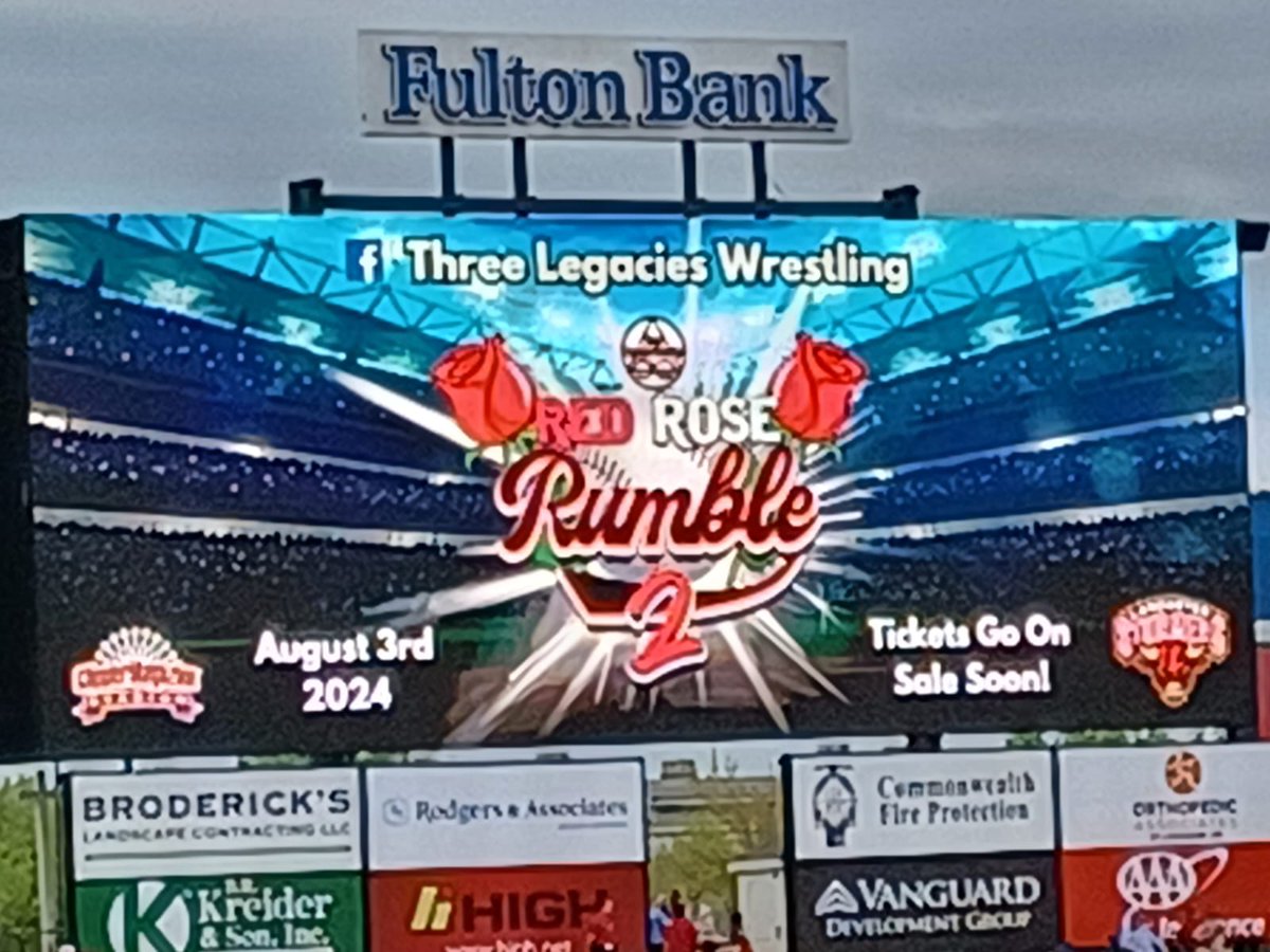 Huge Thank you to George for sending these shots from tonights @Lanbarnstormers opening game! We will see you on August 3rd for the Red Rose Rumble 2