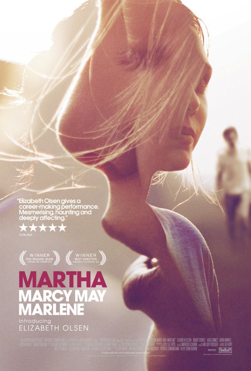 Martha Marcy May Marlene [75] is a $4 VOD metacritic.com/movie/martha-m… #11pmspecial
'It's Olsen, as a damaged soul clinging to shifting ground, who makes this spellbinder impossible to shake.' - Peter Travers, Rolling Stone