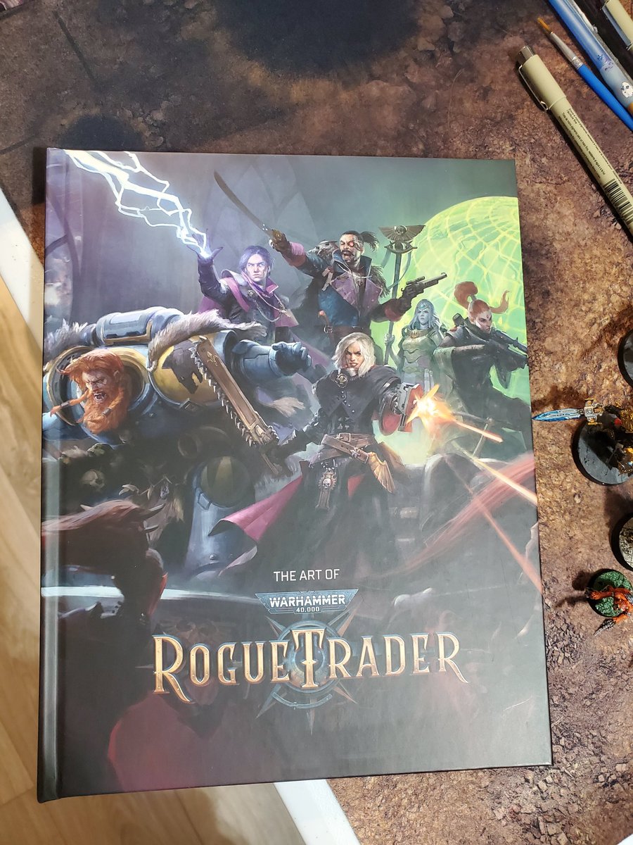 its here! #roguetrader #warhammer40k
