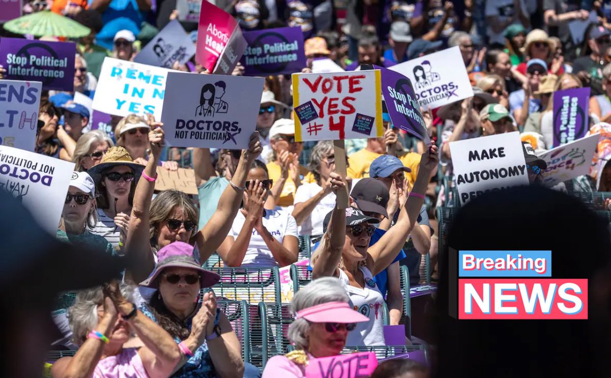 Florida’s new abortion law transforms the state overnight, sparking fierce debates and redefining reproductive rights, turning it into a pivotal battleground ahead of the upcoming election. #ReproductiveRights #FloridaElection #Abortions #FL #Laws #USA #BreakingNews‌ #News