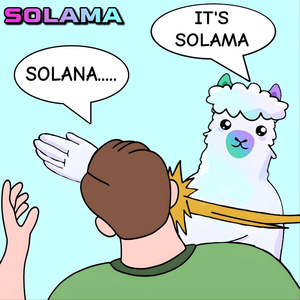 $SOLAMA

Is that a typo?

NO! It’s the Official “Unofficial” Mascot of #Solana 🦙
