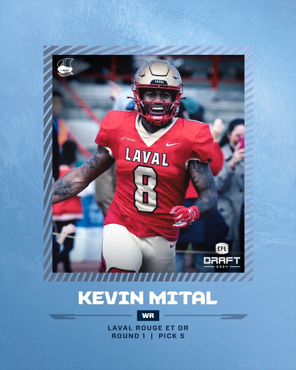 We have selected WR Kevin Mital from @rougeetor 🌊