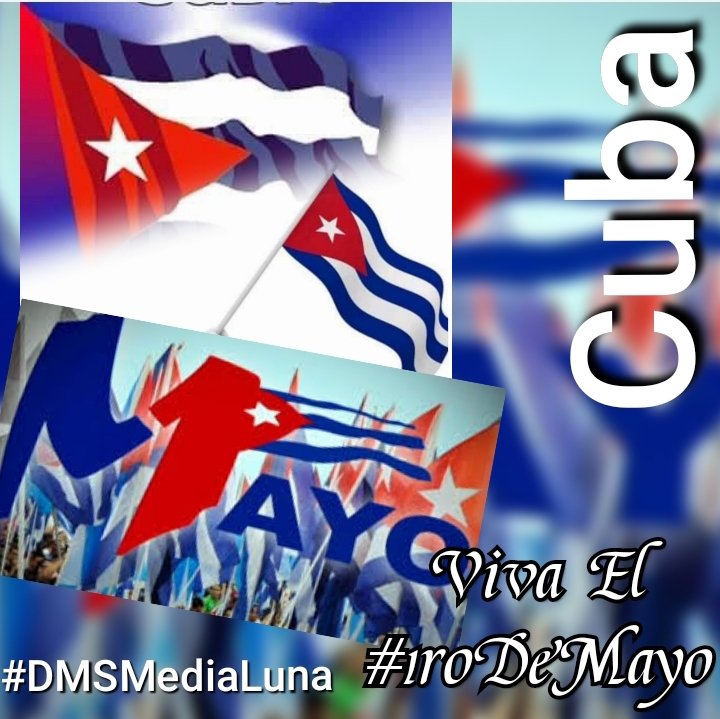 🇨🇺❤️
A pocas horas de celebrar el #1Mayo Día Internacional de los Trabajadores‼️
En #Cuba  🇨🇺 vamos a desfilar alegres 😄 y unidos  🇨🇺❤️‼️
#PorCubaJuntosCreamos
#CubaEsAmor
#UnidosPorCuba
#CubaPorLaSalud
#DPSGranma
#GranmaVencerá
#MunicipioMediaLuna
#DMSMediaLuna
