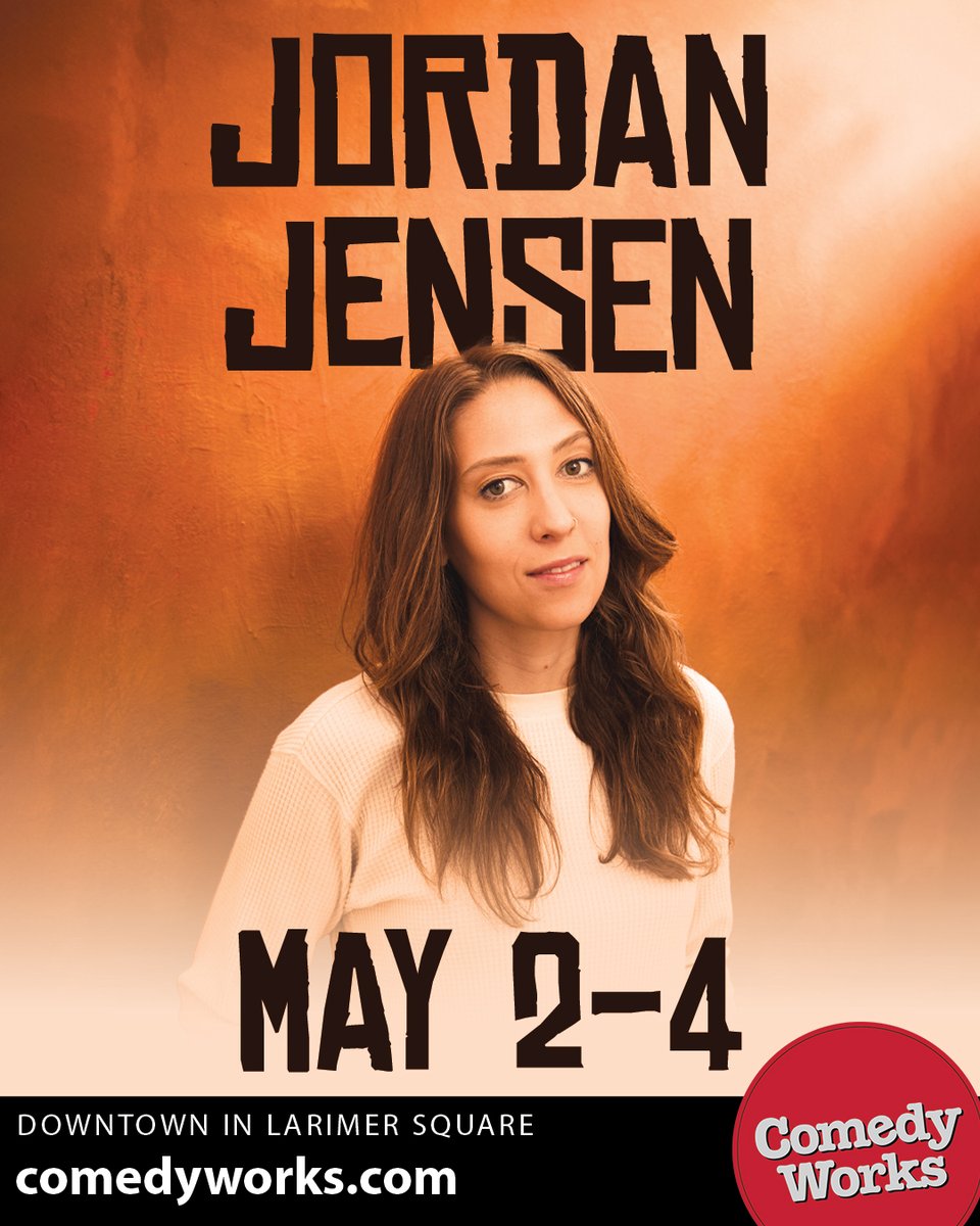 Tickets are selling fast for Jordan Jensen's Comedy Works shows this weekend! Get yours before they're gone!👇 🎟: bit.ly/3QmdAh2