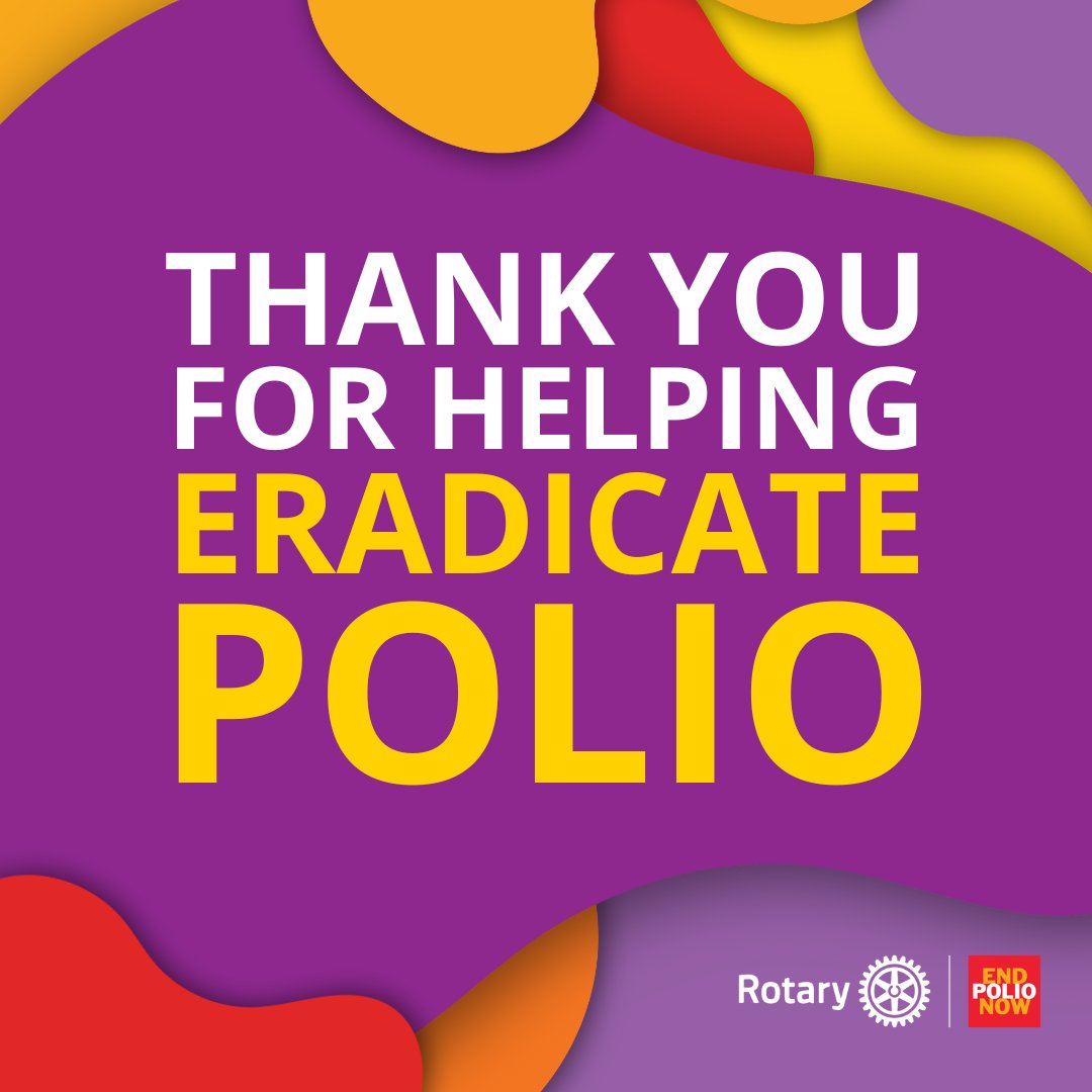 Rotary launched its first immunization campaign in the Philippines in 1979. Over 40 years later, we're closer than ever to achieving our dream of a polio-free world thanks to #VaccinesWork.

Join us in the fight to #EndPolio once and for all.