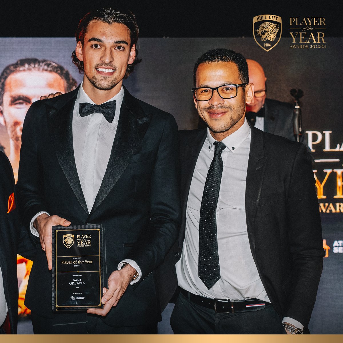 Three awards on the night for @Jacobgreaves6 🏆 Describe his performances this season in three words 👇 #hcafc