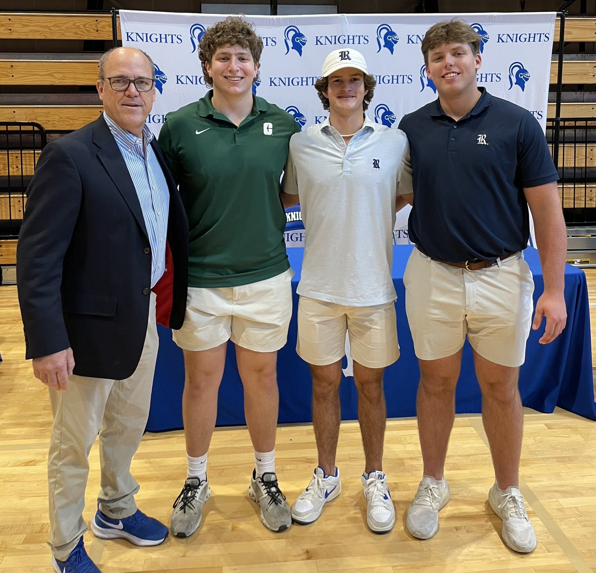 More EHS Knight football players making commitments. Anthony Saragusa heading to UNC-Charlotte, Jackson Ranucci and Cullen Witt heading to Rice. @asaragusa24 @ranucci_jackson @cullen_witt @EHSSports #KnightsStandOut Don’t Be Scared To Be Great!!