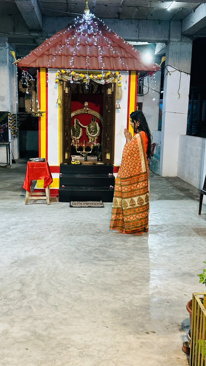 Today is the first day of the rest of your life. #WellBegun #SaiRam At : Muthappan madappuzha temple , ECR Shirdi SaiBaba temple, ECR.