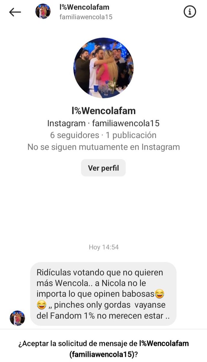 Jajaj no se como sentirme al respecto xq en mi vida nunca nadie me había escrito para insultarme, oso mil! 😂 Y a mi cuenta de la repostería! 🤦🏻‍♀️👩🏻‍🍳Gente estupida sin educación, por estas cosas reafirmo ONLYNICOLA! ❤️ #NicolaPorcella ves xq no puedo ser afín con esta gente! 👇🤷🏻‍♀️