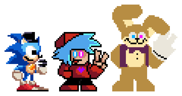 RustedWorx's tweet photo. Bday Pixel art for 4 people that i know exist
1.@DedAnimator2005
2.@MousyToast 
3.@Ultra_Inferno64
4.@BigBlueAxolotl https://t.co/trRg98xPaT