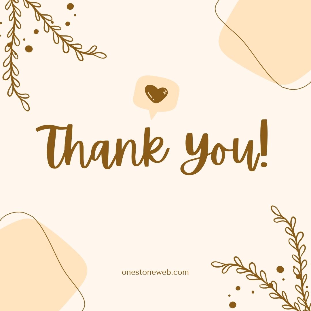 We made it! 🎉 This month was filled with so much love and support from all of you. We can't thank you enough and we look forward to continuing this journey together! 👯‍♀️ #SupportNetwork #StayTuned #ThankYou onestoneweb.com #WebDesgin