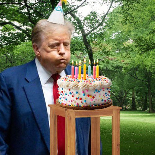 Don’t violate that gag order again little Donnie and we’ll let you have the whole cake!