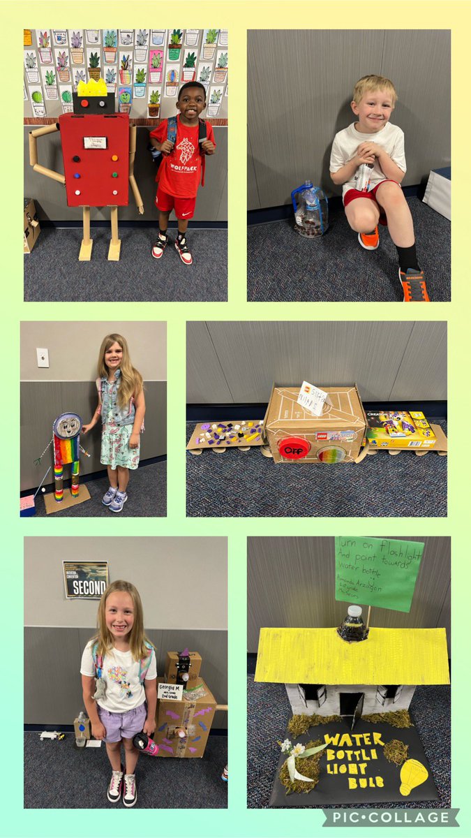Our students’ #EarthDay Recycled Art Contest inventions are amazing!!!!  👏🏼🙌🏼 I cannot wait to see who wins! Voting ends tomorrow at 1pm. 👍🏼♻️🤖📦🥇🥈🥉 #itsaslaughterthing #WeAreMckinney #mymisd @SlaughterLC @SlaughterPto @SlaughterES @mckinneyisd #misdlearns #misdsteam
