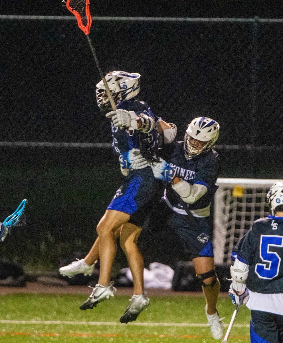 L-L boys lacrosse final Lampeter-Strasburg 6 Penn Manor 5. @LancasterOnline @LancasterSports