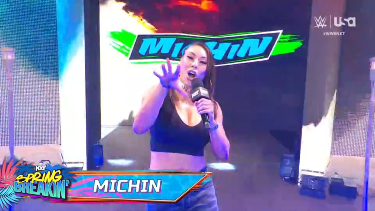 MICHIN IN NXT?!?!?! #WWENXT
