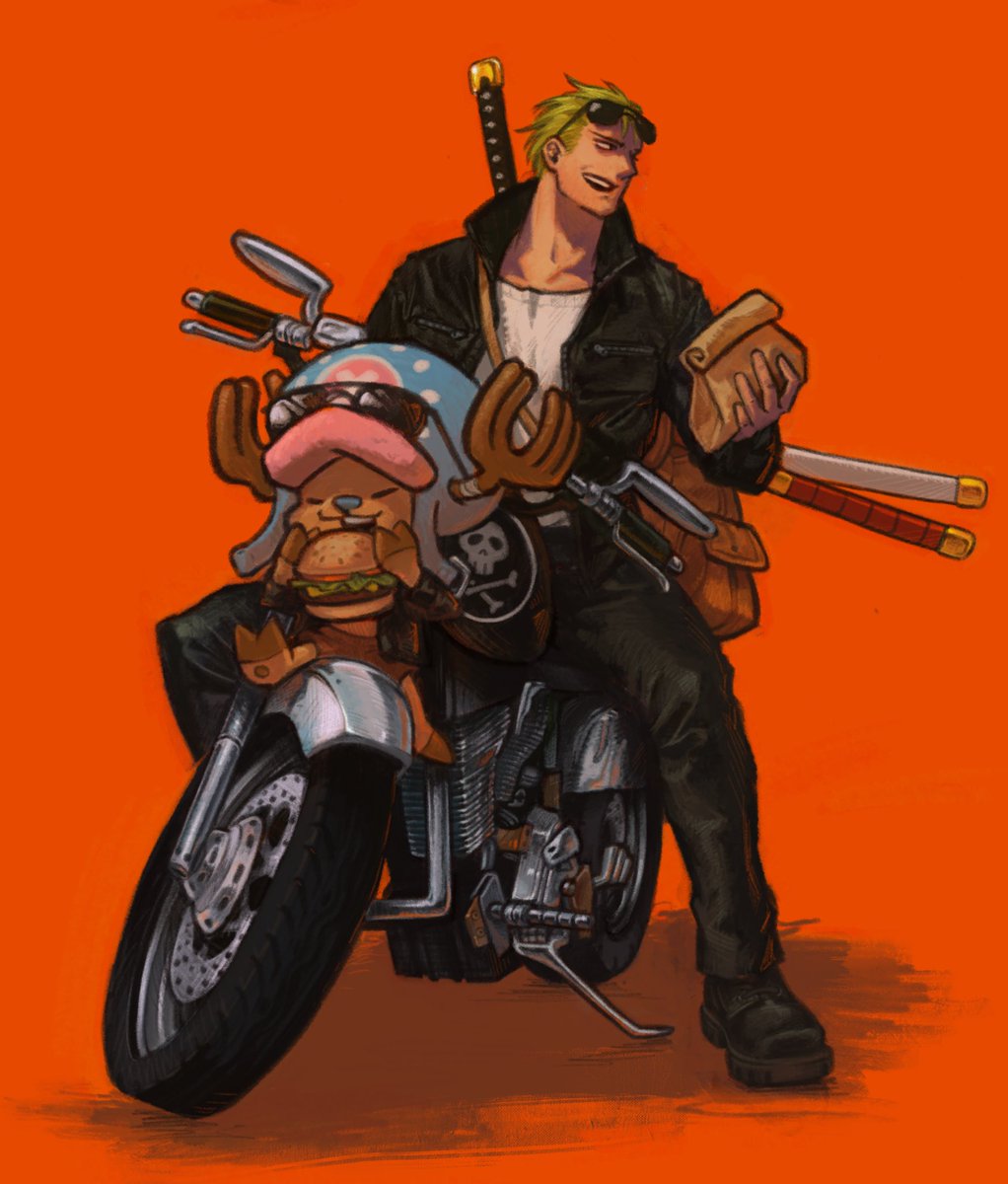 Zoro and chopper go to White Castle to the movie
