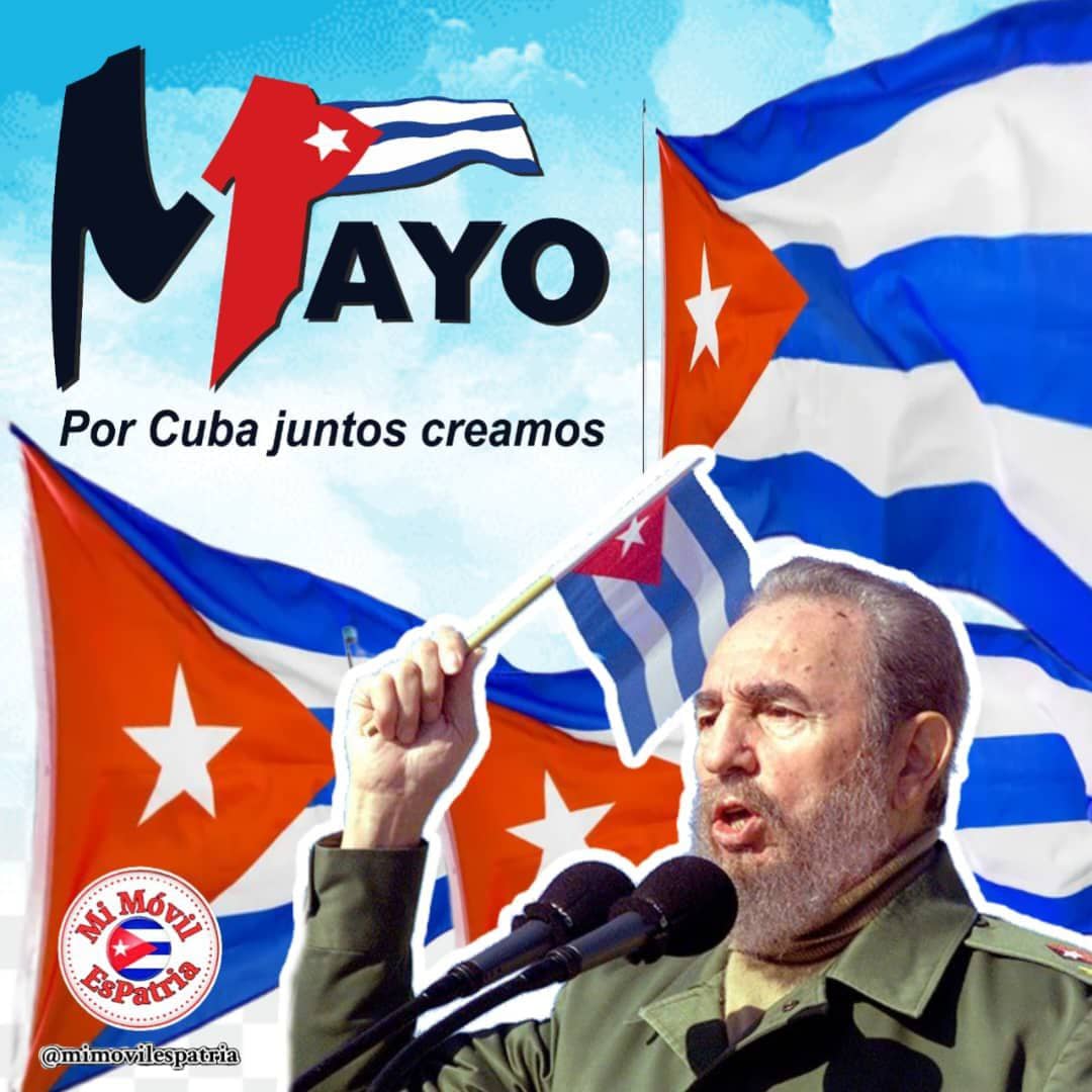 #FidelPorSiempre. También por él, nuestro Comandante Eterno, inundaremos nuestras plazas este #1DeMayo porque #PorCubaJuntosCreamos. @AsambleaCuba @PresidenciaCuba @GobiernoCuba @GobiernoGranma @YudelkisOrtizB