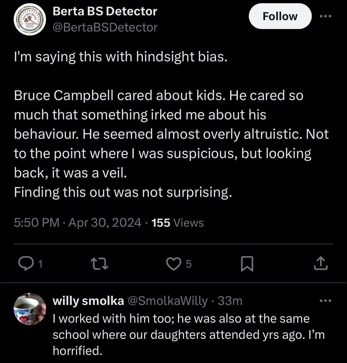@CCSD_edu @BryanSzumlas A CSAM monitor on work phones could have quickly identified the issue with @CCSD_edu Principal Bruce Campbell before he started sharing child pornography on Skype. 

Parents want policy to protect our kids, not “prayer” and “pride”. 
#AbEd