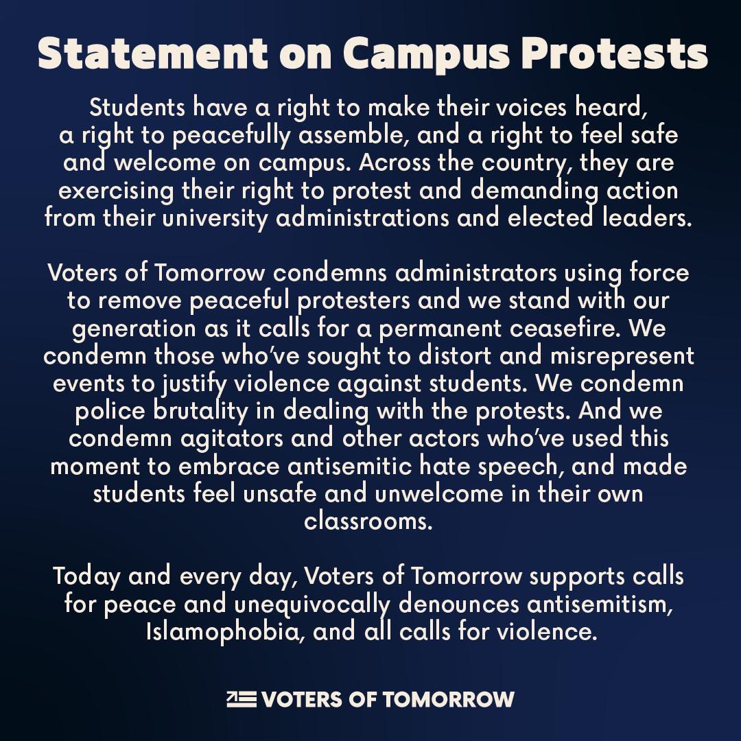 Voters of Tomorrow (@voterstomorrow) on Twitter photo 