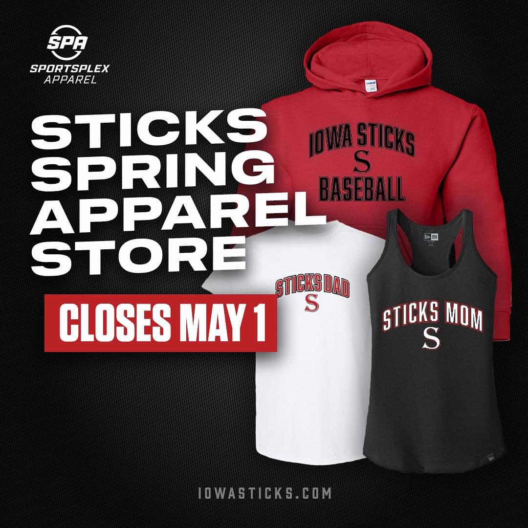 Last day for the Sticks spring apparel store! ⚾️ sticksspring2024.itemorder.com/shop/home/
