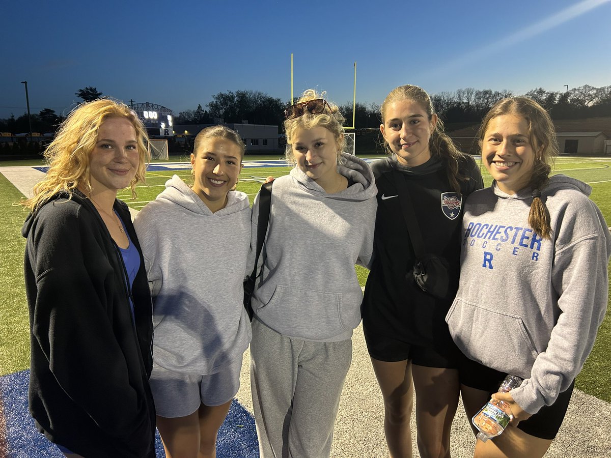Rochester Falcons Athletic Department (@roch_athletics) on Twitter photo Girls soccer defeats Athens tonight 2-0, goals by Marlowe and Jeric, welcome back alumni! <a href="/RHSFalcons/">Rochester High School</a> <a href="/MrWrinkleRHS/">Josh Wrinkle</a> <a href="/MIPrepZone/">MIPrepZone</a> <a href="/OAAathletics/">OAA Athletics</a> <a href="/misoccernetwork/">Michigan Soccer Network</a> Girls soccer defeats Athens tonight 2-0, goals by Marlowe and Jeric, welcome back alumni! <a href="/RHSFalcons/">Rochester High School</a> <a href="/MrWrinkleRHS/">Josh Wrinkle</a> <a href="/MIPrepZone/">MIPrepZone</a> <a href="/OAAathletics/">OAA Athletics</a> <a href="/misoccernetwork/">Michigan Soccer Network</a>