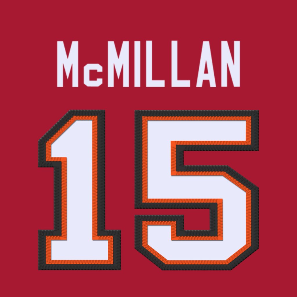 Tampa Bay Buccaneers WR Jalen McMillan (@jalenmcmillan20) is wearing number 15. Last assigned to Richard LeCounte. #WeAreTheKrewe