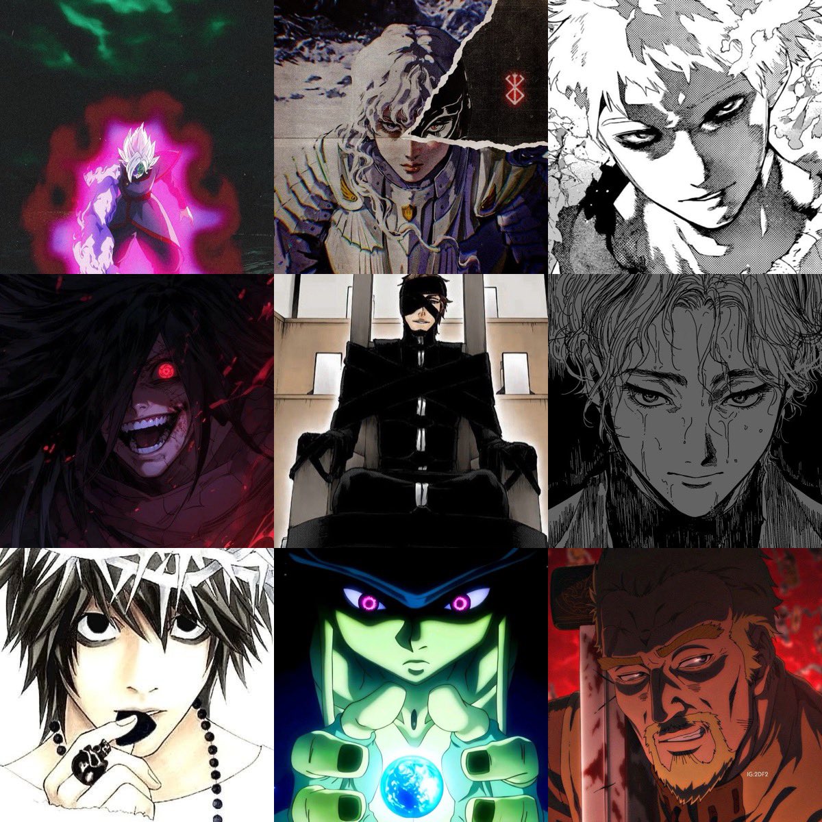 Who is the best written Antagonist in all of anime history 🤔